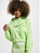 Nike Hoodie W Nsw Swoosh Fleece PO grön