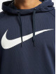 Nike Hoody Dri-Fit Swoosh blau