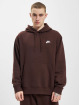 Nike Hoody Club braun