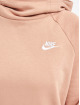 Nike Hoody Essential Fleece Funnelneck rosa