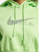 Nike Hupparit W Nsw Swoosh Fleece PO vihreä