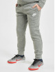 Nike Joggebukser Club Fleece Rib Cuff grå