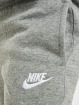 Nike Joggebukser Club Fleece Rib Cuff grå