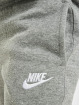 Nike Jogginghose Club Fleece Rib Cuff grau