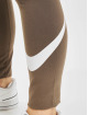 Nike Leggings/Treggings Swoosh brazowy