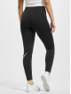 Nike Leggings/Treggings Sportswear Essential GX MR Swoosh sort