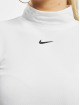 Nike Longsleeve Essential Mock weiß