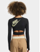 Nike Longsleeve W Nsw Crop zwart