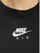 Nike Longsleeves Air Crew Fleece czarny