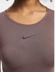 Nike Longsleeves Nsw Crop hnědý