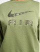Nike Maglia W Nsw Air Fleece Crew verde