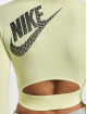 Nike Maglietta a manica lunga W Nsw Crop verde