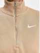 Nike Pullover Nsw Phnx Flc Qz Crop beige