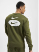 Nike Pullover Swoosh League grün