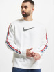Nike Pullover Repeat Flc Crew Bb white