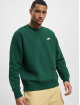 Nike Swetry Club Crw Bb zielony