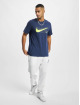 Nike T-paidat NSW Air Prnt Pack sininen