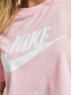 Nike T-paidat Essential Crop Icon Future vaaleanpunainen