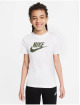 Nike T-paidat Camo Futura valkoinen