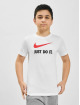 Nike T-Shirt JDI Swoosh blanc