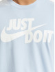 Nike T-Shirt Just Do It Swoosh bleu