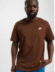 Nike T-Shirt Sportswear Club brun