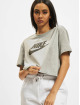 Nike T-Shirt Essentials Crp Icn Ftr gris
