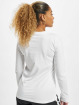 Nike T-Shirt manches longues Essntl Icon blanc