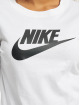 Nike T-Shirt manches longues Essntl Icon blanc
