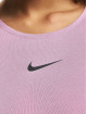 Nike T-Shirt manches longues W Nsw Crop Tape magenta