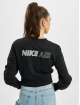 Nike T-Shirt manches longues Air Crew Fleece noir