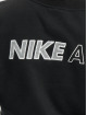 Nike T-Shirt manches longues Air Crew Fleece noir