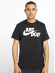 Nike T-Shirt Just Do It Swoosh schwarz