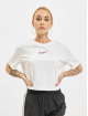 Nike T-Shirt Crop white