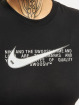 Nike t-shirt Slim Crp Swoosh zwart