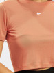 Nike T-Shirty Essentials Slim Crp Lbr pomaranczowy