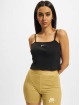Nike Tank Tops Essentials Rib Crop black