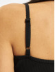 Nike Tank Tops Essentials Rib Crop black