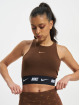 Nike Tank Tops NSW Crop brown