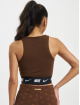 Nike Tank Tops NSW Crop brown