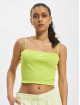 Nike Tank Tops NSW Essential Rib Crop green