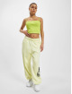 Nike Tank Tops NSW Essential Rib Crop green