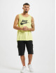 Nike Tank Tops Icon Futura keltainen