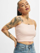 Nike Tank Tops Essentials Rib Crop rose