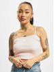 Nike Tank Tops Essentials Rib Crop rose