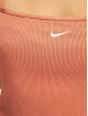 Nike Tanktop Essentials Rib Crop oranje