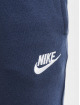 Nike tepláky Club Fleece Rib Cuff modrá
