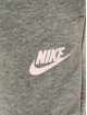 Nike tepláky Girls Club Fleece šedá
