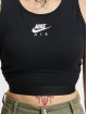 Nike top Air Rib zwart