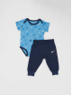 Nike Trainingspak Sportball Bodysuit Pant Set blauw